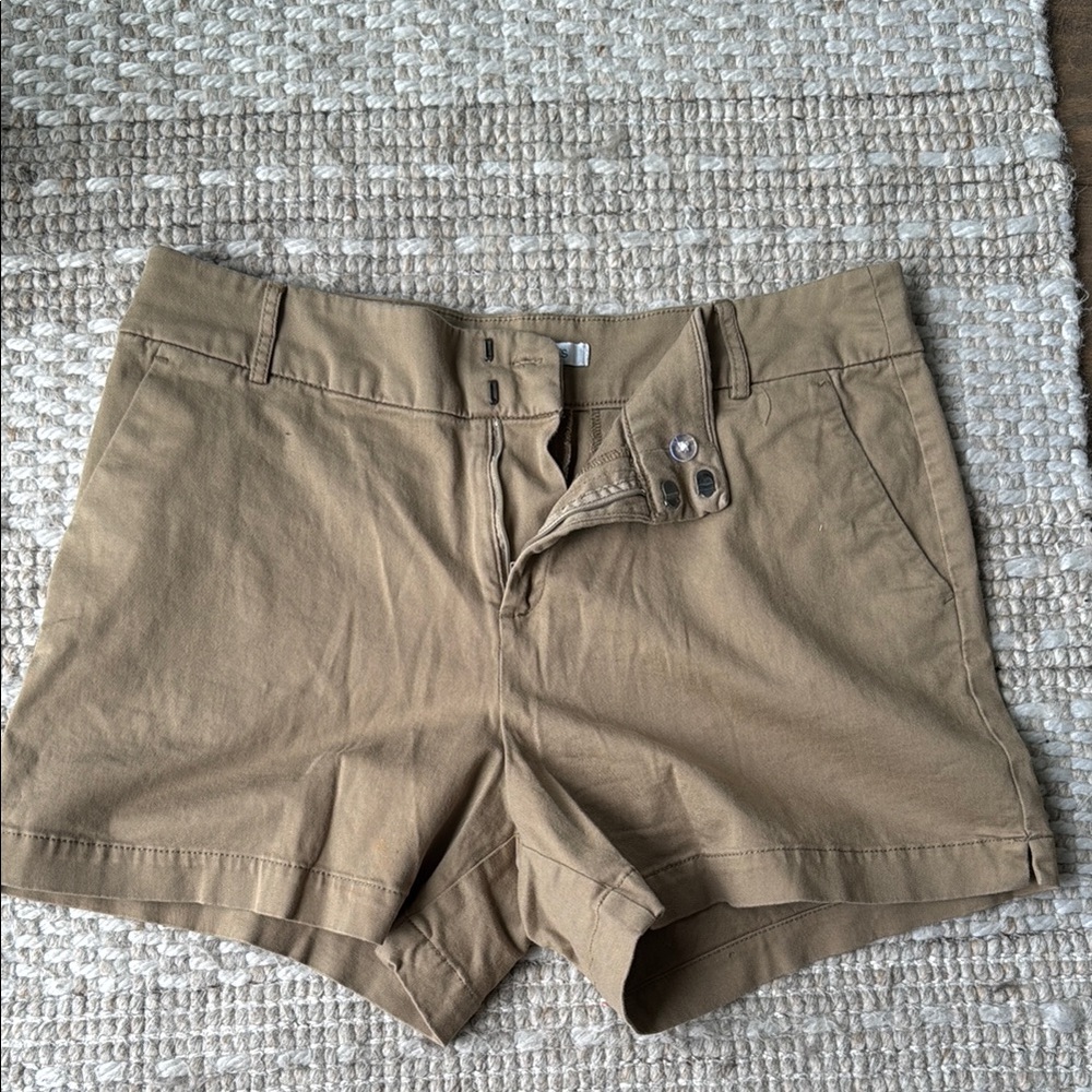 Ricki's Tan Cargo Shorts with Tailored Fit